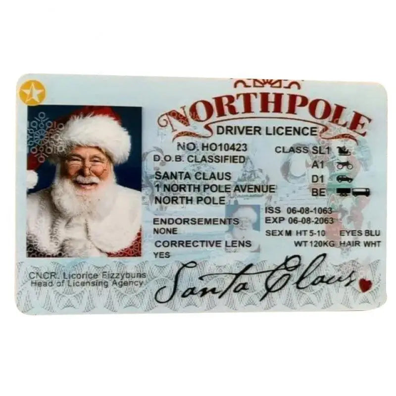 Santa's Lost Driver's License