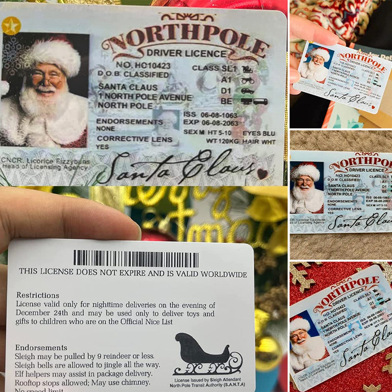 Santa's Lost Driver's License